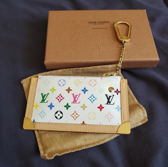 Authentic Louis Vuitton Multicolor key pouch - Picture 10 of 16